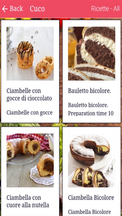 Screenshot #3 pour Recettes italiennes Cuco & C.