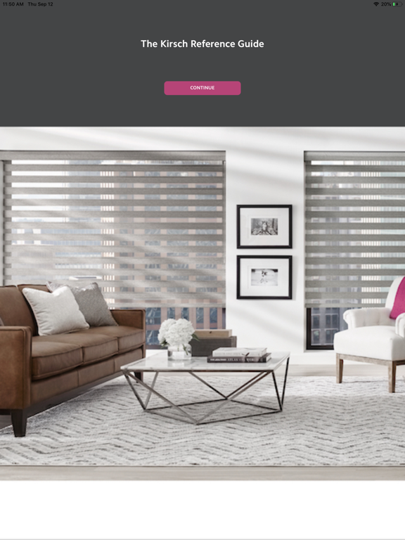 Kirsch Ref Guide iPad screenshot 1 - Business app