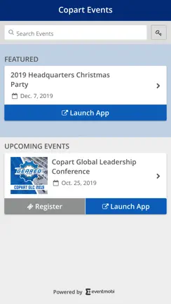 Copart Inc Events iPhone image 2