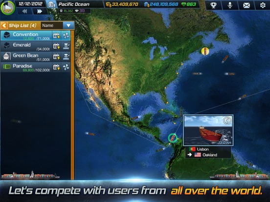 Ship Tycoon. iPad app afbeelding 2