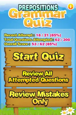 Game screenshot Prepositions Grammar Quiz Lite mod apk