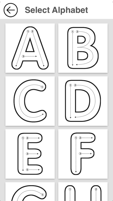 ABC Alphabet & Number Coloring Screenshot