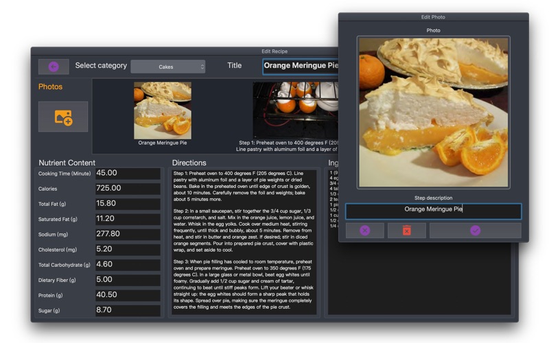 My Recipe Box Manager-Recipes screenshot 5