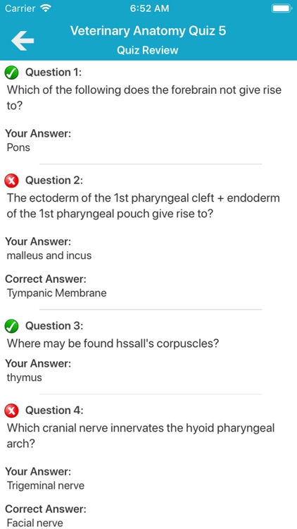 Veterinary Anatomy Quiz screenshot-3