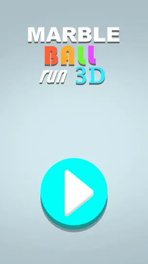 Marble Ball Run 3D iPhone Screenshot 1