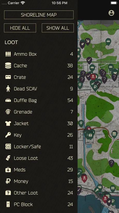 MapGenie: Tarkov Map