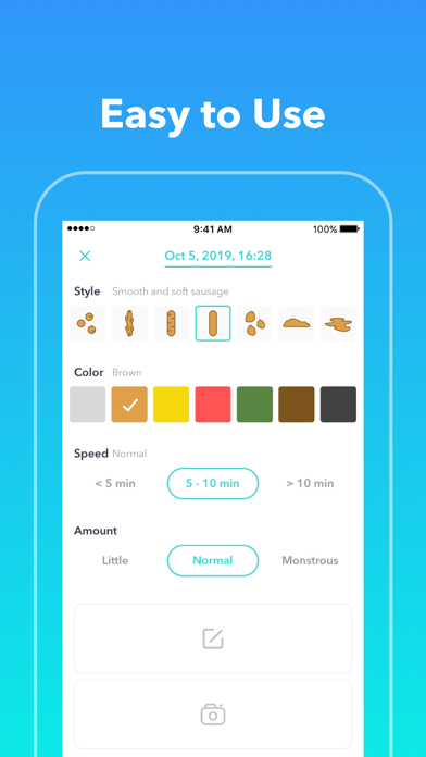 Screenshot #2 pour PCal - Poop Tracker,Calendar