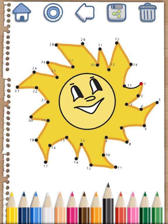 Connect the dots – Match Game iPad screenshot 4 - Entertainment app