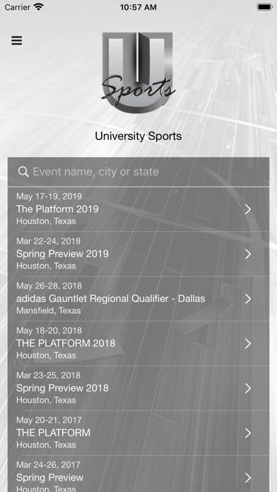 Screenshot #1 pour University Sports