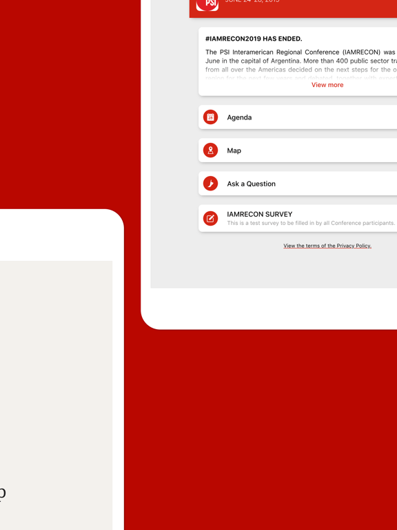 Screenshot #5 pour PSI Events App