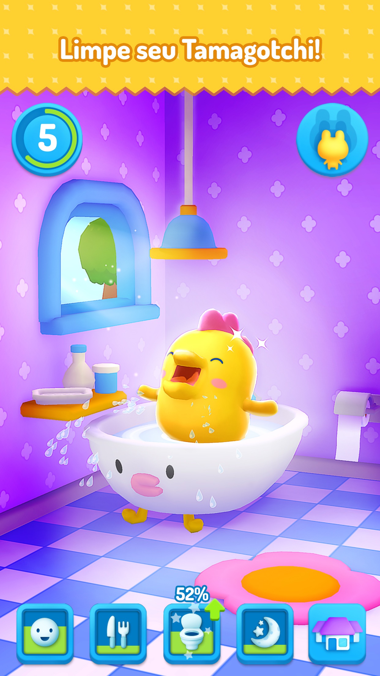 Screenshot do app My Tamagotchi Forever