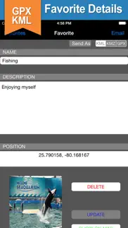 gpx kml kmz viewer converter iphone resimleri 3