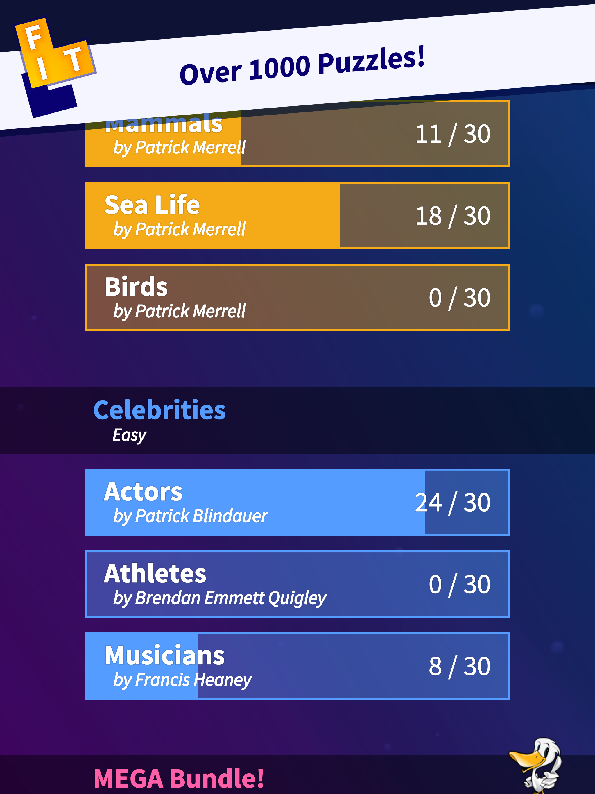 Flow Fit - Word Puzzle