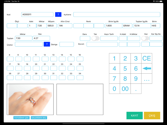 Screenshot #6 pour ML Mobil Sipariş