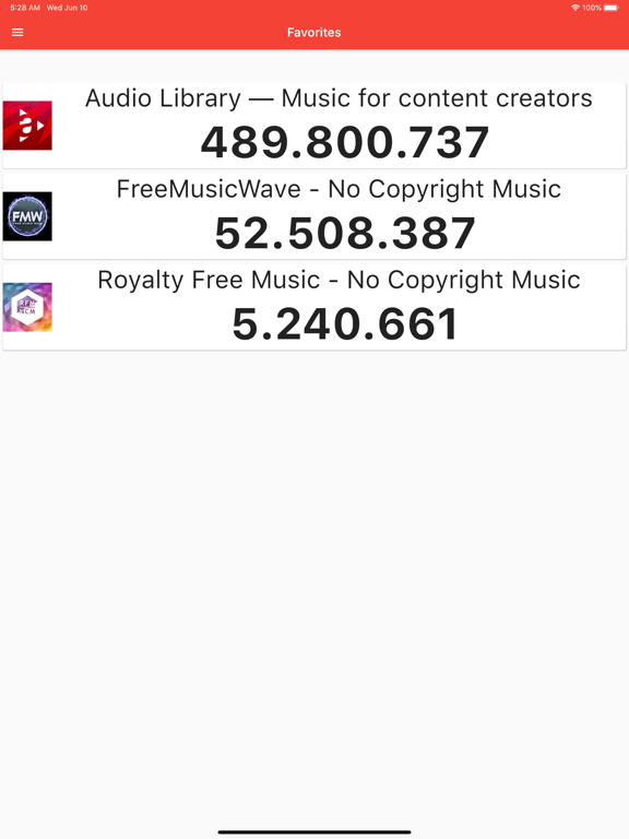 Views Counter iPad screenshot 5 - Utilities app