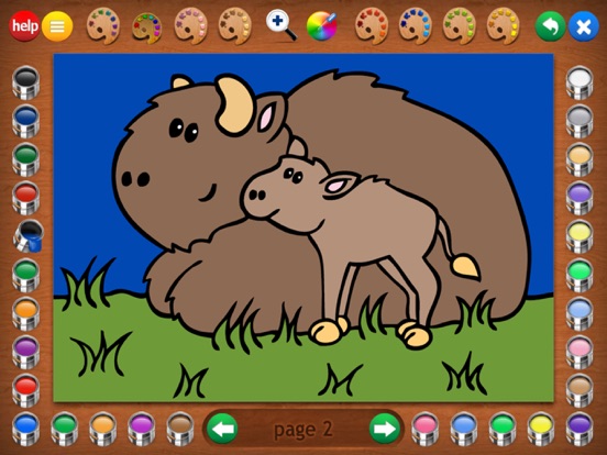 Screenshot #4 pour Coloring Book Baby Animals