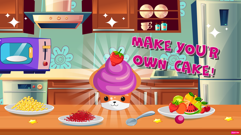 #3. Vampire and cupcakes (iOS) 由: Emilia Eritsyan