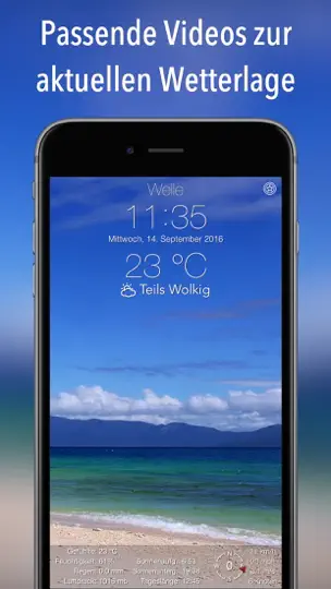 Screenshot von 14 Tage Wetter Deutschland + auf dem iPhone 5