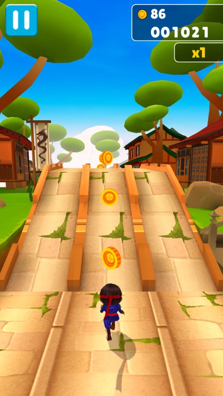 Ninja Kid Run VR screenshot 4