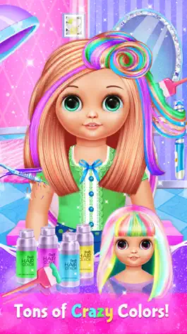 Game screenshot Little Girls Doll Hair Salon apk