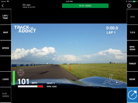 TrackAddict Pro iPad app afbeelding 10