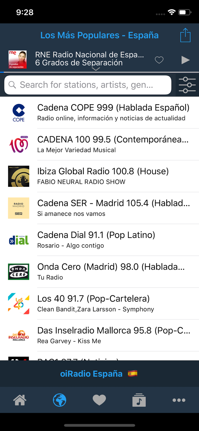 oiRadio España - Live radio