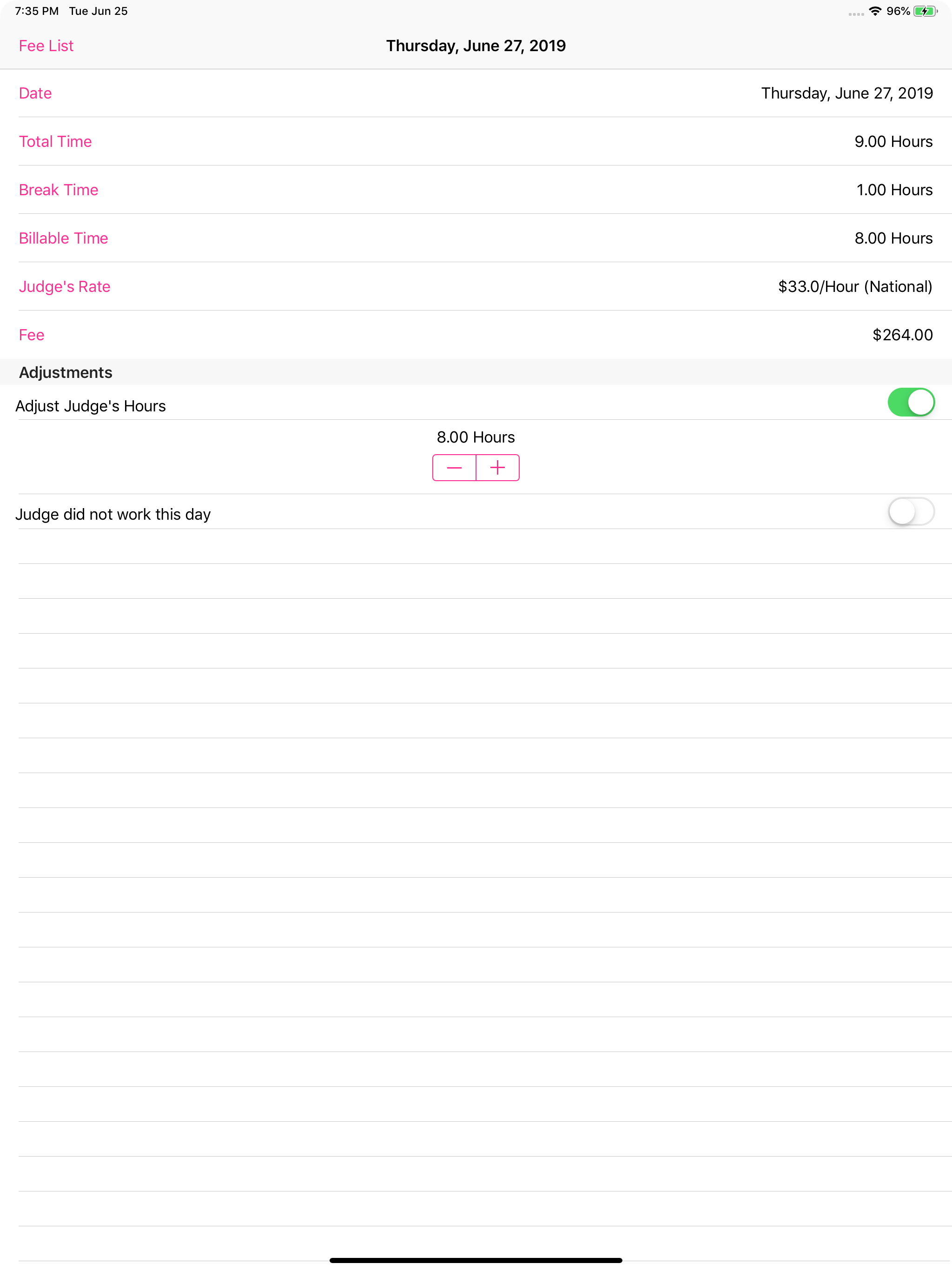 NAWGJ Expense Tracking screenshot 9