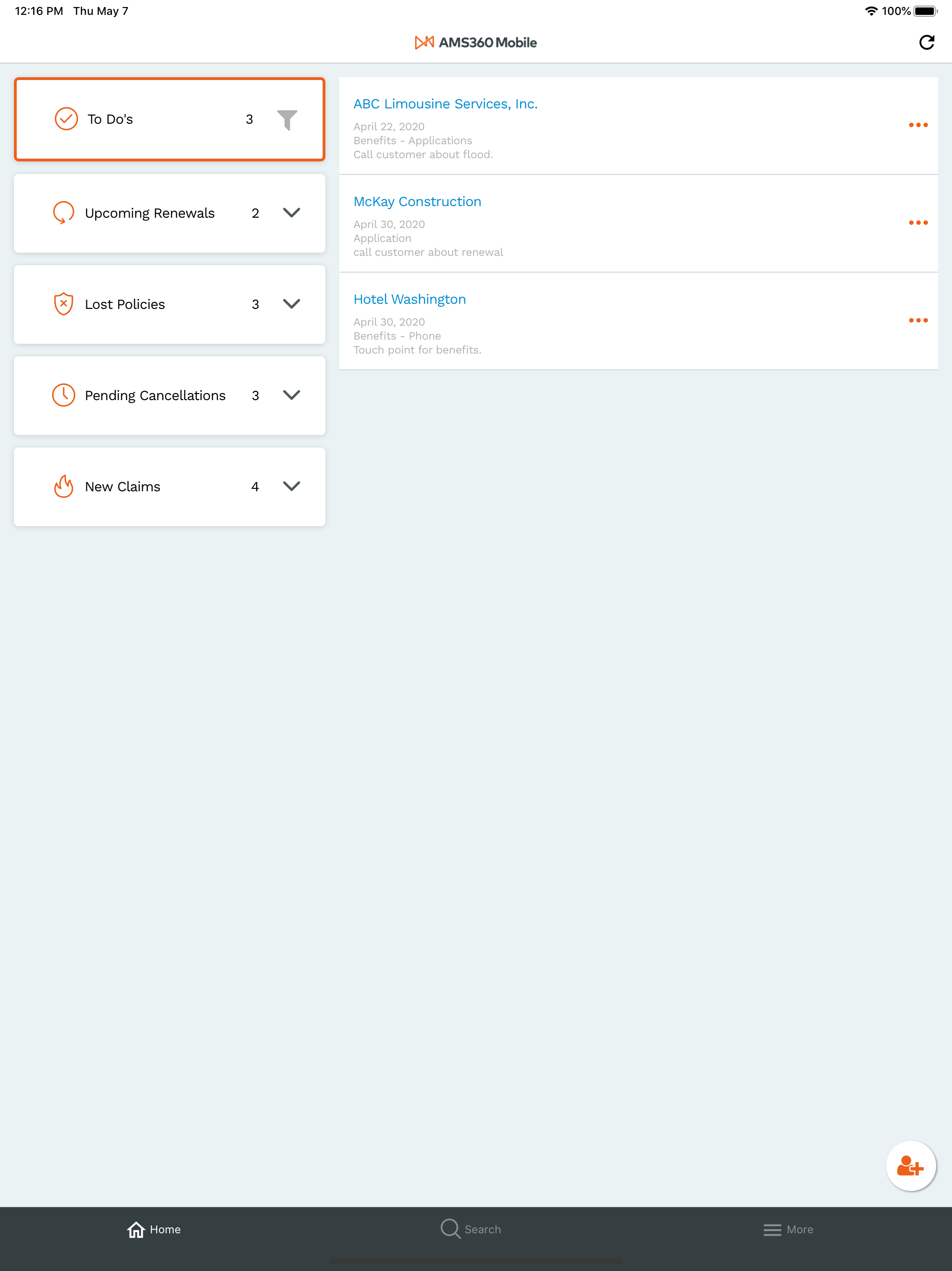AMS360 Mobile