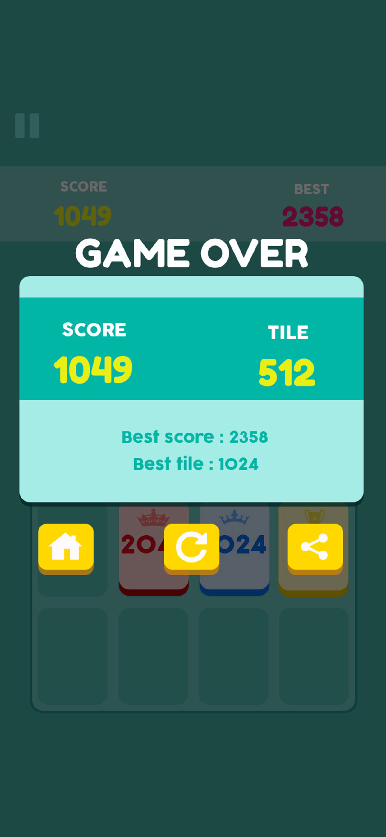 2048 Rush Brain