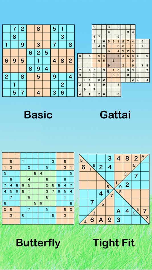 #1. Samurai Sudoku (iOS) Podle: Stanley Lam