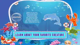 learn sea world animal games iphone screenshot 1