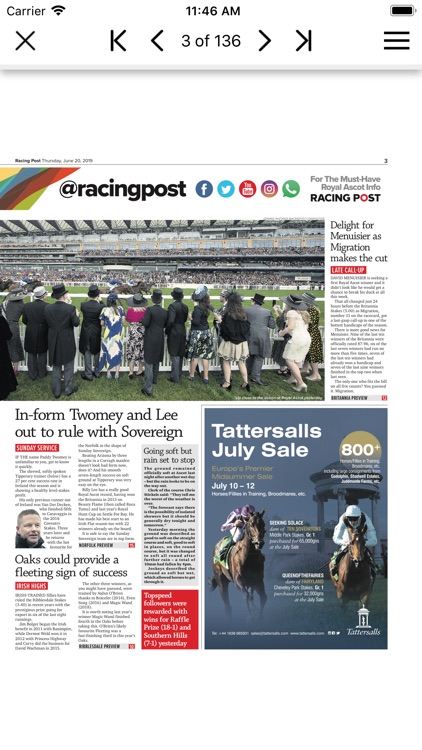Racing Post Newspaper screenshot-3