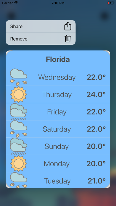 Simply-Forecast Screenshot 2 - AppWisp.com Simply-Forecast Screenshot 2 - AppWisp.com