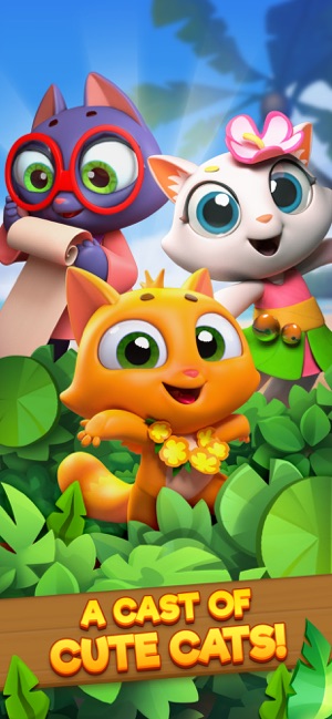 Tropicats: Match 3 Puzzle Game(圖6)-速報App