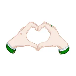 Saint Patrick Hand Gestures app icon