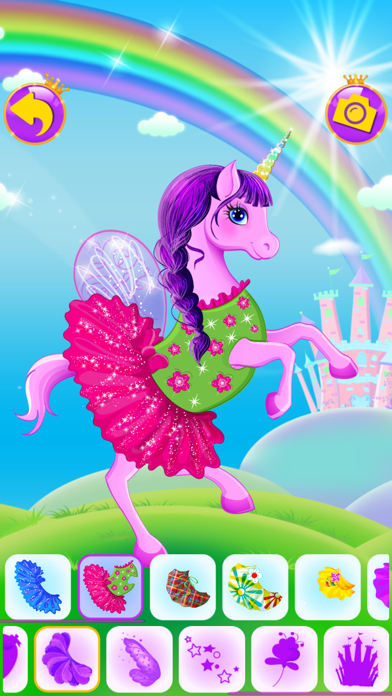 Unicorn Dress Up - Girls Games screenshot 2