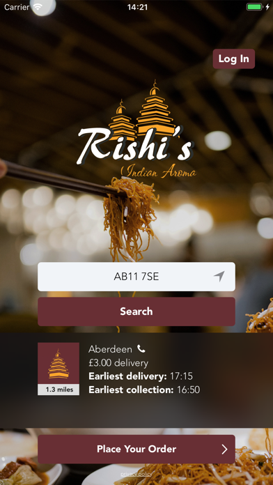 Rishi's Indian Aroma Screenshot