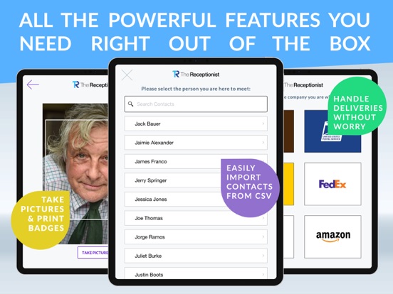 Screenshot #6 pour The Receptionist for iPad