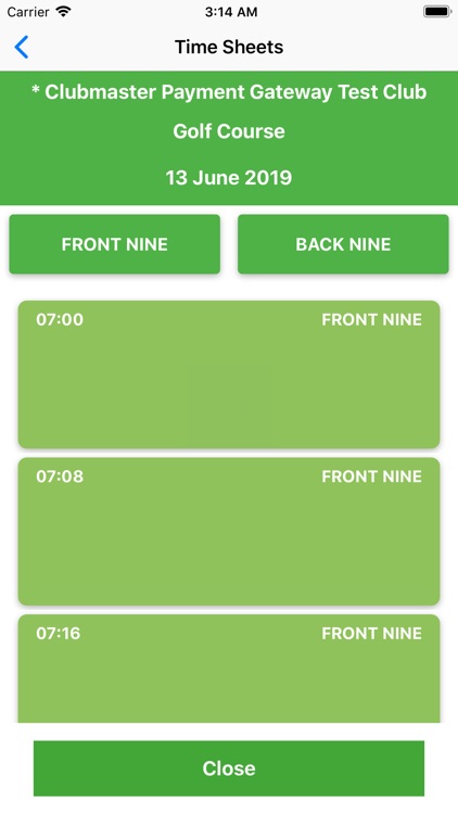 Clubmaster Member Portal screenshot-4
