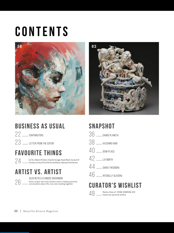 Screenshot #2 for Beautiful Bizarre Magazine