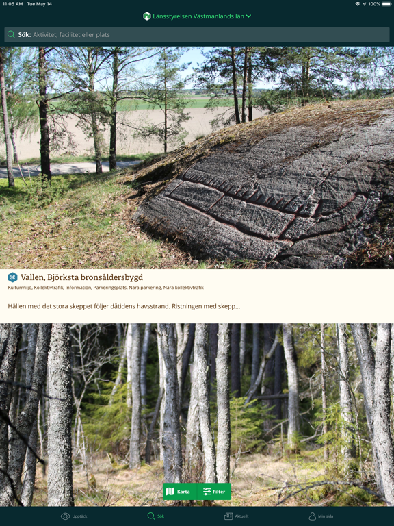 Screenshot #5 pour Västmanlands Naturkarta