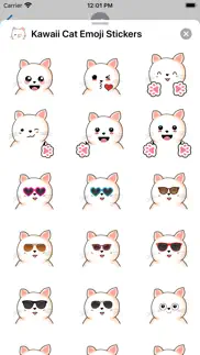 How to cancel & delete cat emoji & stickers - kawaii 1