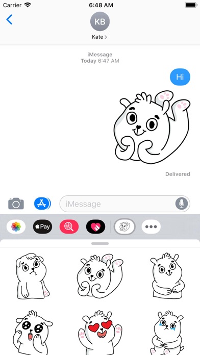 Ice Bear Emoji screenshot 2