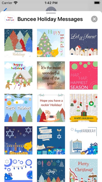 Buncee Holiday Messages screenshot 2