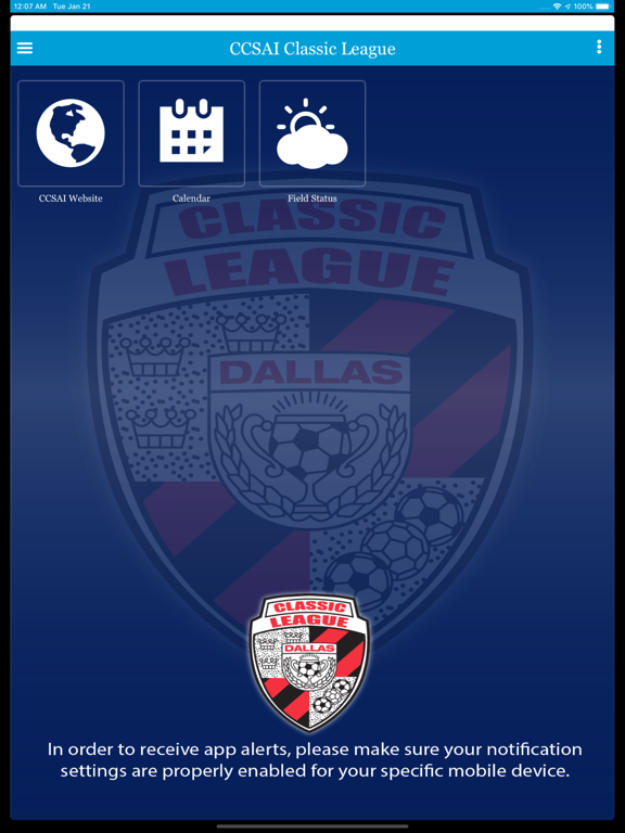 Screenshot #4 pour CCSAI Classic League