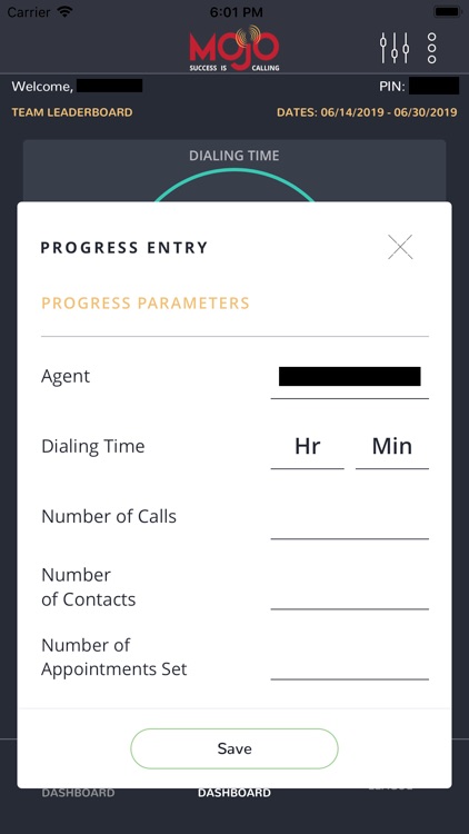 Prospecting Dashboard
