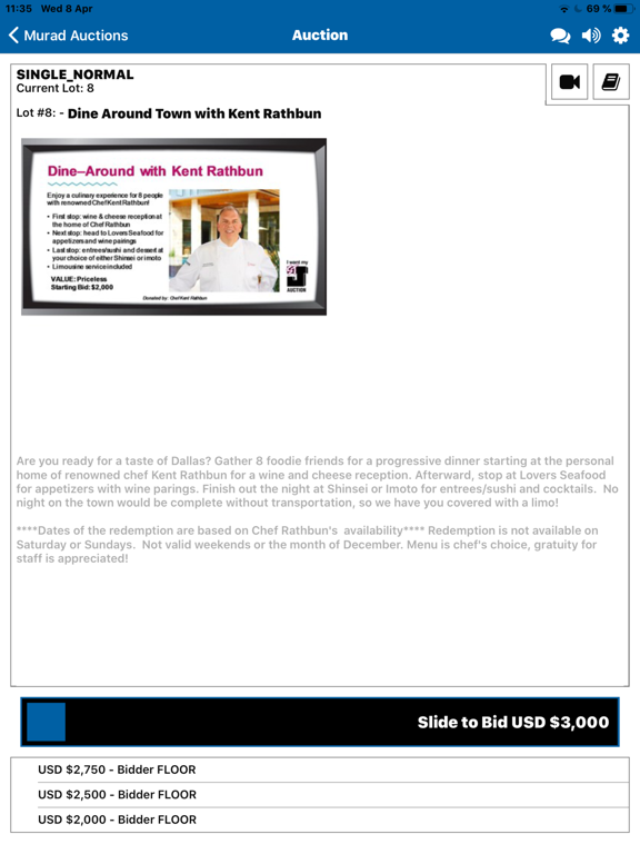 Screenshot #6 pour Murad Auctions Live