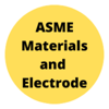 ASME Materials and Electrodes - Imran Pinjara