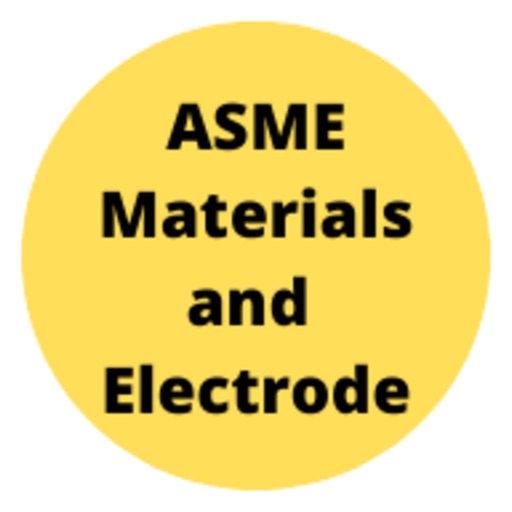 ASME Materials and Electrodes icon