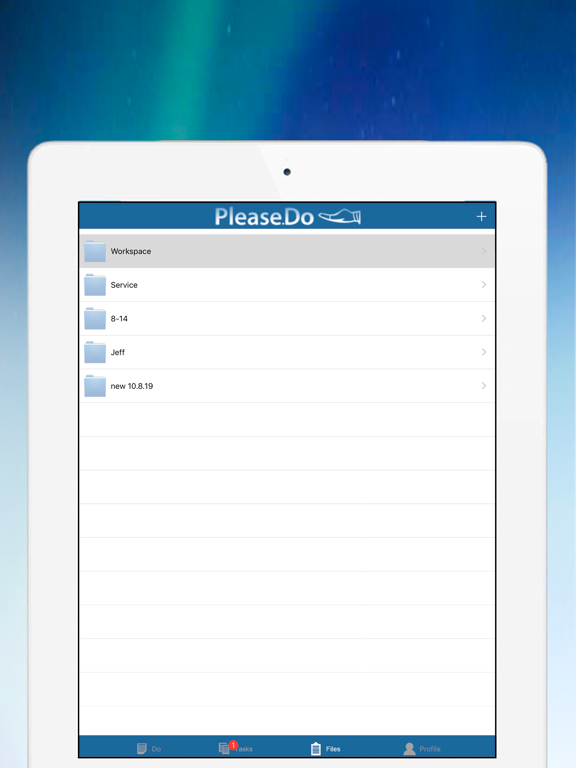 Please.Do Personal Assistant iPad screenshot 5 - Productivity app